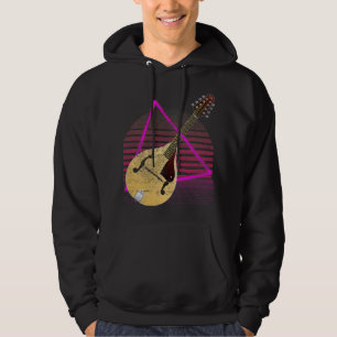Mandolinen Liebhaber Vintage Mandoline Vaporwave 8 Hoodie