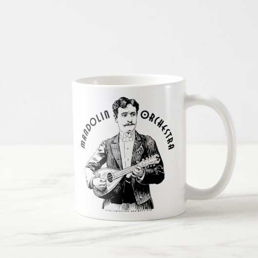 Mandolinen-Orchester Kaffeetasse (Rechts)