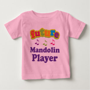 Mandolinen-Spieler (Zukunft) Baby T-shirt