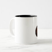 Mandolinen-Tasse Zweifarbige Tasse (Vorderseite Links)