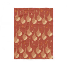 Mandolinen und Musiknoten