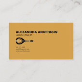 Mandolinenlehrer Visitenkarte (Rückseite)