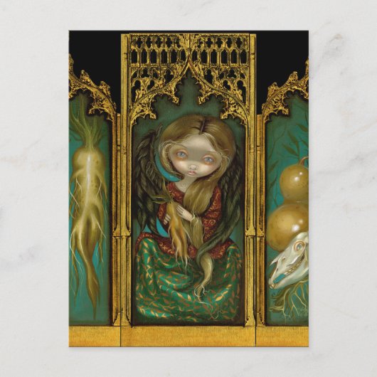 "Mandragora Triptych" Postkarte (Vorderseite)