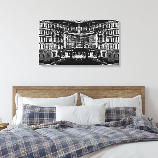 Mandrake's Reflektion Collection Canvas Print Leinwanddruck (Insitu (Schlafzimmer))