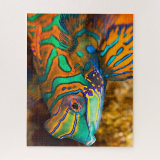 Mandrianischer Fisch Puzzle (Vertikal)