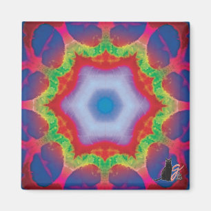 Mandril Kaleidoskop Magnet
