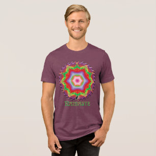 Mandril Namaste Kaleidoskop Tri-Blend Shirt