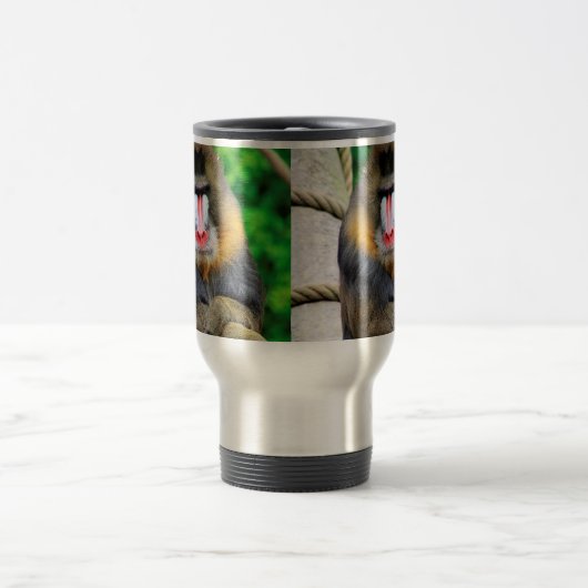 Mandrill 001 reisebecher (Mittel)