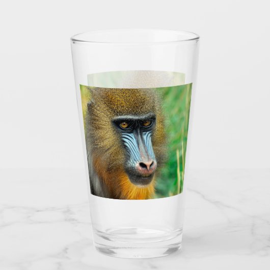 Mandrill 002 glas (Vorderseite)