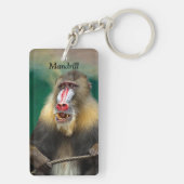 Mandrill, Afrikaner Schlüsselanhänger (Rückseite)