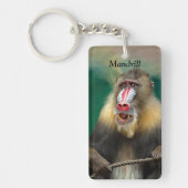 Mandrill, Afrikaner Schlüsselanhänger (Vorderseite)