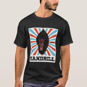 Mandrill Biologe Primat Africa Teacher Mandrill T-Shirt