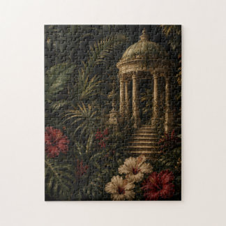 Mandrill Botanischer Garten Meilenstein-Geburtstag Puzzle