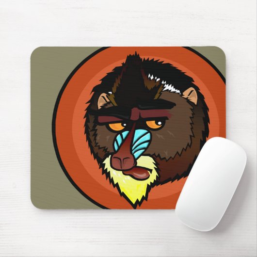 MANDRILL HORIZONTAL MAUSPAD (Mit Mouse)