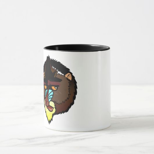 MANDRILL RINGER TASSE (Zentrum)