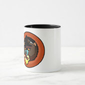 MANDRILL RINGER TASSE (Zentrum)