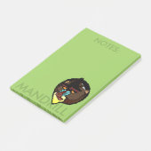 MANDRILL VERTICAL POST-IT NOTEPAD KLEBEZETTEL (angewinkelt)