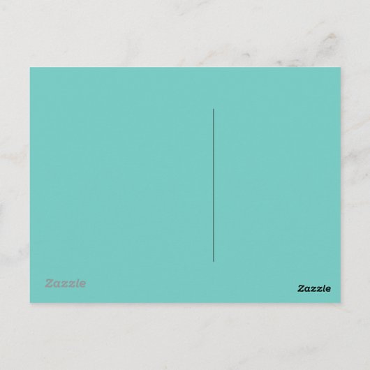 MANDRILL VERTICAL POSTCARD POSTKARTE (Rückseite)