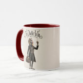 Mandrillearzt Tasse (Vorderseite Links)
