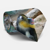 Mandrills Krawatte (Gerollt)