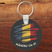 Mandru ca-s roman band schlüsselanhänger (Vorderseite)