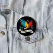 Mandru ca-s roman button (Beispiel)