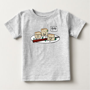 Mandu koreanisches Mehlkloß-dim sumfrühstück Baby T-shirt