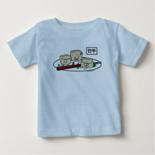 Mandu koreanisches Mehlkloß-dim sumfrühstück Baby T-shirt