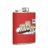 Mandu koreanisches Mehlkloß-dim sumfrühstück Flachmann (Rechts)