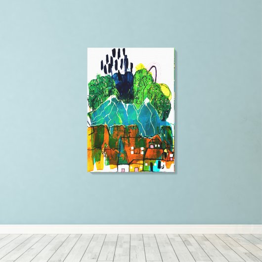 Mandu Leinwanddruck (Insitu (Holzboden))