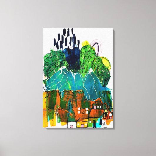 Mandu Leinwanddruck (Vorderseite)