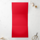 Mandy, Blassrot, Pastellrot, Dreifach Gefaltete Karte (Innenseite)