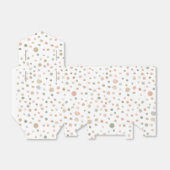 Mandy Confetti Watercolor Dots Favor Box Geschenkschachtel (Ungefaltet)