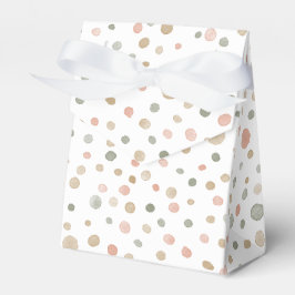 Mandy Confetti Watercolor Dots Favor Box Geschenkschachtel