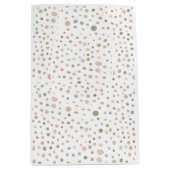 Mandy Confetti Watercolor Dots Geschenktasche Mittlere Geschenktüte (Vorderseite)