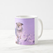 Mandy in der Schnee-Tasse Kaffeetasse (VorderseiteRechts)