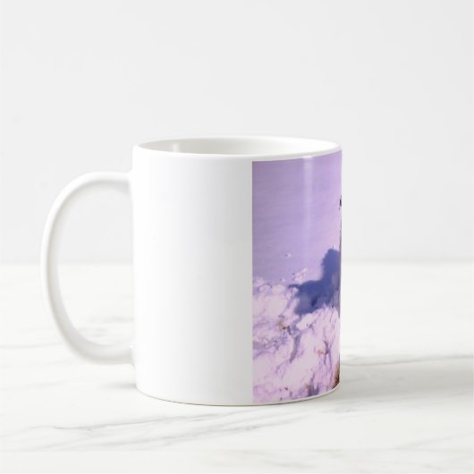 Mandy in der Schnee-Tasse Kaffeetasse (Links)