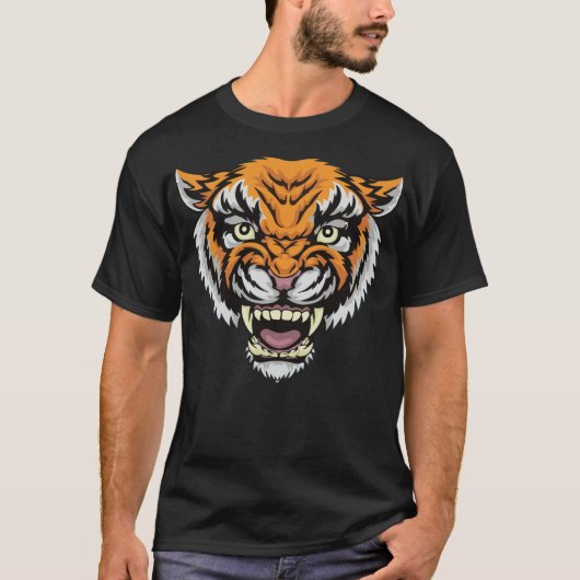 MANDY Nicolas Cage Tiger Baseballtrainer  T-Shirt (Vorderseite)