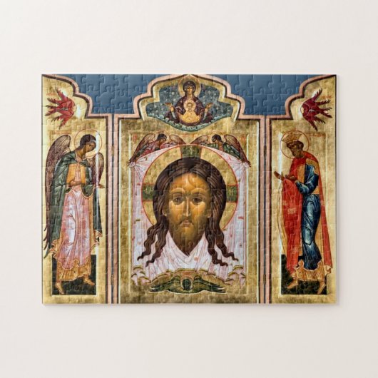 Mandylion Orthodox Christliches Symbol Puzzle (Horizontal)
