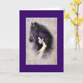 MANE - Karte, Grußnote Karte (Gelbe Blume)