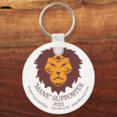 "Mane" Support 2023 - erhalten Sie das ganze Jahr Schlüsselanhänger (Vorderseite)