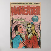 MANEATER Comic Buch Paradies Art Poster (Vorne)