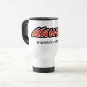 Maneck - Pendler-Kaffee-Tasse Reisebecher (Vorderseite Links)