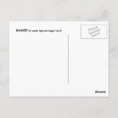 Maned Postkarte (Rückseite)