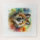 Maned Wolf 210624AREF112 - Watercolor Puzzle (Horizontal)