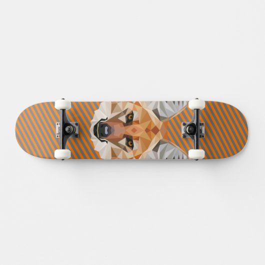 Maned Wolf Skateboard (Horizontal)