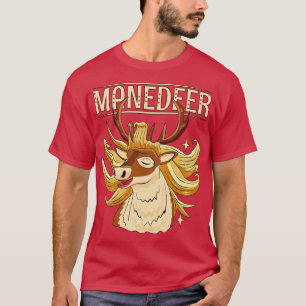 MANEDEER Mane Reindeer Pun Friseur Weihnachten T-Shirt