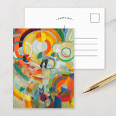 Manège de Cochons | Robert Delaunay Postkarte