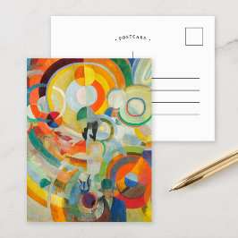 Manège de Cochons | Robert Delaunay Postkarte