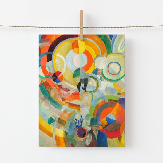 Manège de Cochons | Robert Delaunay Postkarte